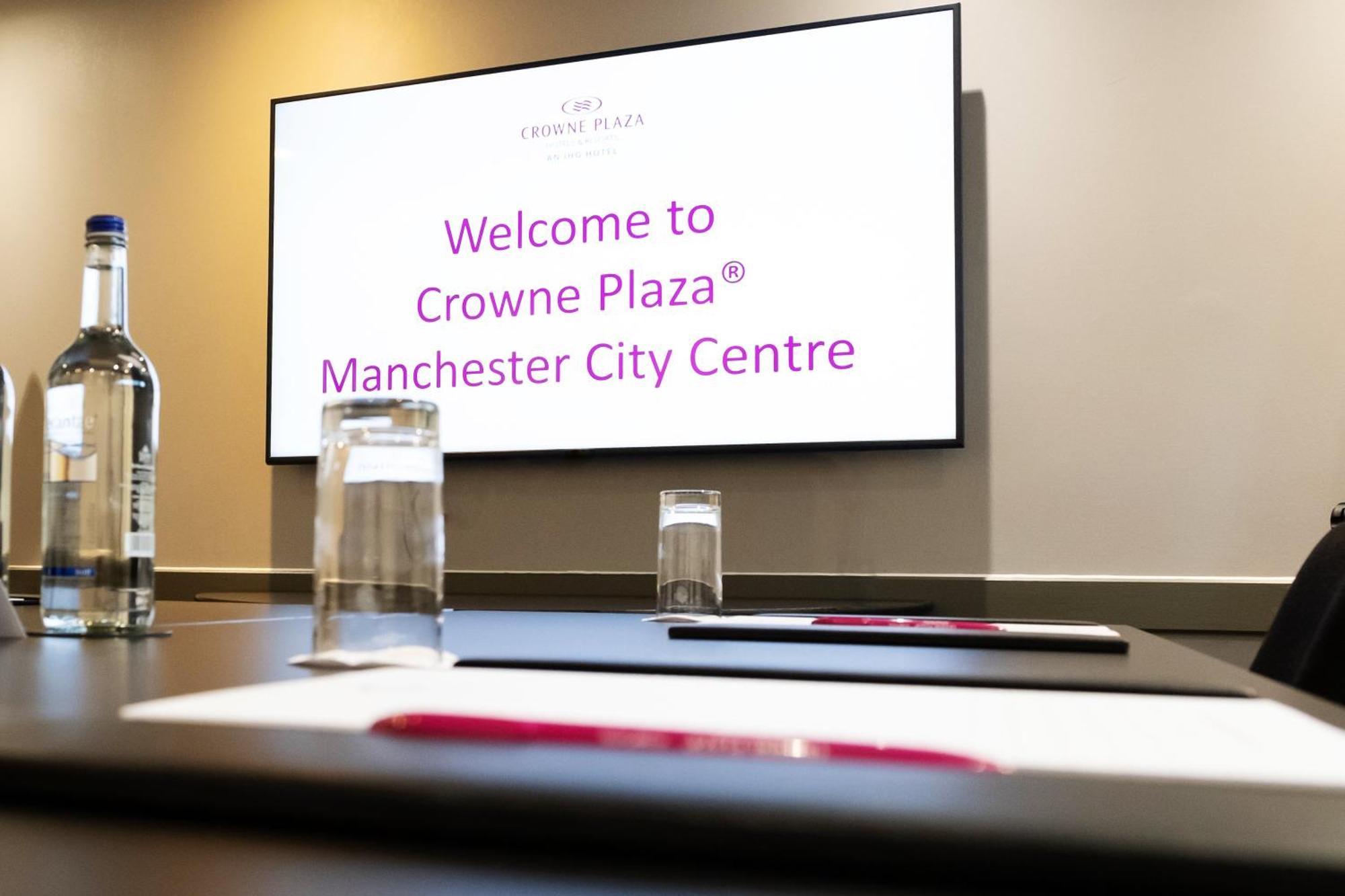 Crowne Plaza Manchester City Centre By Ihg Eksteriør billede